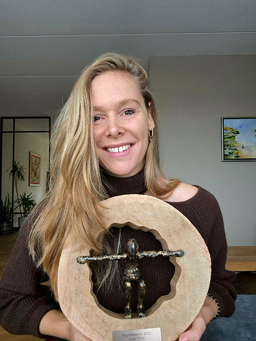 A. Post with the Boymans Prize 2025