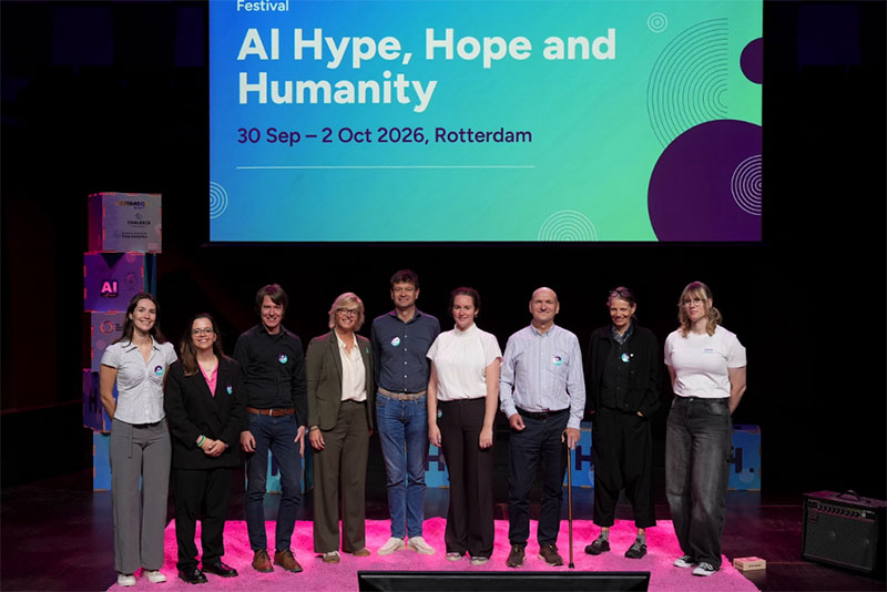 The ELSA Northern Netherlands lab on the podium of De Doelen