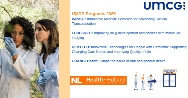 UMCG programs 2025