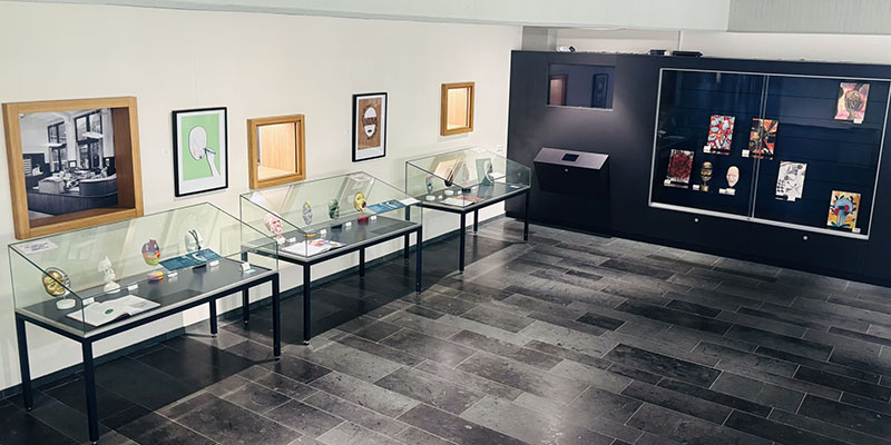 Hoogtepunten van de expositie op de derde verdieping van de Universiteitsbibliotheek